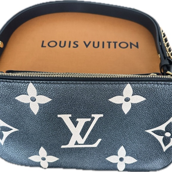 Louis Vuitton Multi Pochette Accessoires Black Empreinte Monogram Giant M45777 - Picture 2 of 9